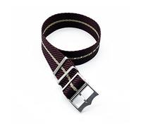 JUANZD Botones de bronce de nylon Bandas de relojes compatibles con correas de reloj Tudor Correa de pulsera de anillo móvil 20 mm 22 mm(Silver Yellow,22mm)