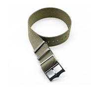 JUANZD Botones de bronce de nylon Bandas de relojes compatibles con correas de reloj Tudor Correa de pulsera de anillo móvil 20 mm 22 mm(Blue White,20mm)