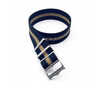 JUANZD Botones de bronce de nylon Bandas de relojes compatibles con correas de reloj Tudor Correa de pulsera de anillo móvil 20 mm 22 mm(Red Black,20mm)