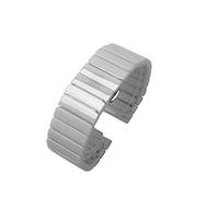 JUANZD Ceramic Watchband 18 20 22 mm Correa de reemplazo de pulsera blanca negra for hombres y mujeres Liberación rápida(White,18mm)