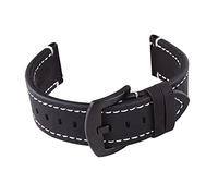 JUANZD Compatible con correa de cuero GTR2, pulsera de reloj inteligente de 22mm, Compatible con correa de reloj Huami GTR de 47mm Pace Stratos 2 2S 3(Schwarz,For GTR 47)
