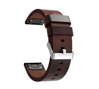 JUANZD Correa de cuero compatible con Fenix 5 Plus GPS Sapphire 6 Pro Forerunner 935 945 Approach S60 pulseras de correa de liberación rápida de 22 mm(For Forerunner 935)