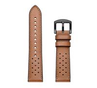 JUANZD Correa de cuero marrón/negro compatible con pulsera de reloj GTR 3 Pro/GTS 3 Compatible con pulsera de reloj GTR3 GTS3/Bip/GTS 2(Bruin,20mm)