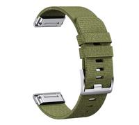JUANZD Correa de nailon duradera adecuada for Fenix7X Pro/5X/6 Tejido de nailon, adecuada for reemplazo de Fenix5/6/7/Instinct(Army green 2,22mm)