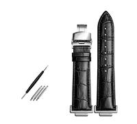 JUANZD Correa de reloj de cuero con conector adaptador de 16mm Compatible con G-SHOCK GA-110 120 GA-100 Gwb5600 M5610 GA-2100(3)