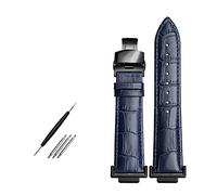 JUANZD Correa de reloj de cuero con conector adaptador de 16mm Compatible con G-SHOCK GA-110 120 GA-100 Gwb5600 M5610 GA-2100(8)