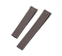 JUANZD Correa de reloj de goma de 22mm, nuevo estilo, pulsera resistente al agua, Compatible con AQUARACER 300 WAY201B CALIBRE 5, accesorios(BROWN,22MM_SILVERY)