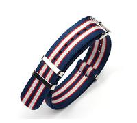 JUANZD Correa de reloj deportiva NATO ZULU de lona de nailon de 20 mm compatible con 007 compatible con correa de reloj Omega Seamaster 300 con hebilla de pasador(Strap 2)