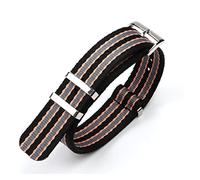 JUANZD Correa de reloj deportiva NATO ZULU de lona de nailon de 20 mm compatible con 007 compatible con correa de reloj Omega Seamaster 300 con hebilla de pasador(Strap 4)