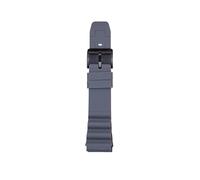 JUANZD Correa de silicona de 20mm y 22mm Compatible con SKX007 SRP777J1 CITIZEN, pulsera deportiva impermeable for buceo, pulsera de reloj inteligente(Gray black buckle,20mm)