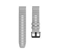 JUANZD Correa de silicona QuickFit de 26 mm compatible con Tactix Delta Correa de muñeca Correa de repuesto Fenix 6X 5X Plus Accesorios de repuesto for correa de reloj(Gris,For Tactix Delta)