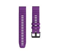 JUANZD Correa de silicona QuickFit de 26 mm compatible con Tactix Delta Correa de muñeca Correa de repuesto Fenix 6X 5X Plus Accesorios de repuesto for correa de reloj(Purple,For Fenix 6X)