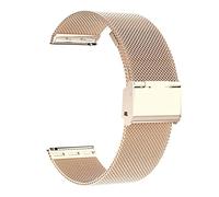 JUANZD Correa milanesa de 22 mm y 20 mm compatible con Galaxy Watch Active 2 de 40/44 mm/3 pulsera de reloj inteligente de 41 mm compatible con GT 2 de 42 mm(Rose Gold,20mm)