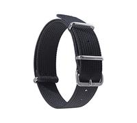 JUANZD Correas de nylon 20 mm 22 mm Textura Banda de reloj de nylon OTAN Corteta Strapa Reloj Strap Ann Buckle OTAN BANDA DE VISTA(B,20mm)