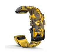 JUANZD Correas de silicona de 26 mm y 22 mm for Fenix 7X 7 6X 6 Pro 5X 5 Plus 3HR Pulsera Enduro Epix Gen 2 Tactix Impresión Correa de reloj(Q,Quickfit 22mm)