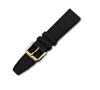 JUANZD Cuero nylon lienzo 20 21 22mm reloj accesorios correa acero inoxidable pin hebilla reloj banda mejor compatible con IWC De la serie piloto ver(6,20MM_ROSE GOLD BUCKLE)
