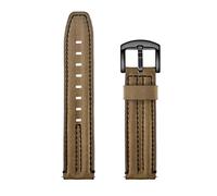 JUANZD Fácil compatible con correa de cuero Compatible con Samsung Galaxy Watch Active2 44mm Active 2 40 mm Correas de banda Smartwatch Band Band Band Banket Accessors(Brown 2)