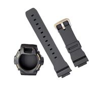 JUANZD Funda de silicona compatible con GW-6900A G-6900B GLX-6900GB GLS-6900 Funda de resina + correa compatible con DW6900 Accesorios de bricolaje Protector de pantalla(Black-G)