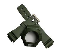 JUANZD Funda de silicona compatible con GW-6900A G-6900B GLX-6900GB GLS-6900 Funda de resina + correa compatible con DW6900 Accesorios de bricolaje Protector de pantalla(AGr-B)