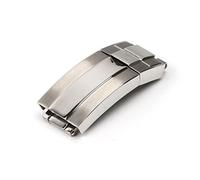 JUANZD Hebilla plegable de acero inoxidable de 18 mm compatible con correa de reloj Submariner Oyster Flex Daytona GMT, cierre desplegable, accesorios(11)