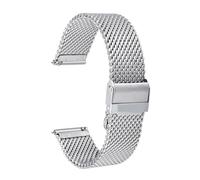 JUANZD Mira la banda de acero inoxidable Mole de metal Correa de liberación rápida Pulsera milanesa compatible con reemplazo de reloj de reemplazo Bastamiento de agua Agua Agua(16mm)