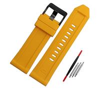 JUANZD Pulsera de goma de silicona correa de reloj 26mm Compatible con Diesel DZ4496 DZ4427 DZ4487 DZ4323 DZ4318 DZ4305 correa de reloj for hombre(7)