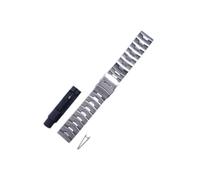 JUANZD Pulsera de metal de titanio compatible con POLAR Grit x pro titan strap pulsera compatible con POLAR Ventaja M2 m Accesorios de banda de vigilancia de la banda de relojes inteligentes(Silver,Fo