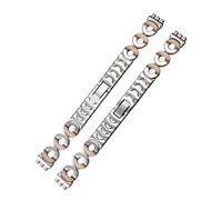 JUANZD Reloj de la correa de las mujeres de la banda de reloj de acero inoxidable compatible con Swatch 12mm Lb184 lw143 ll115 Accesorios de pulsera de pulsera