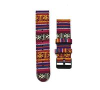 JUANZD Reloj Starp 20mm 22mm Tela Nylon relojes for hombres Relojes de mujer Pulsera Banda de muñeca(Black button 22,20mm)