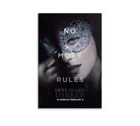 juaseehke Póster decorativo de película Cincuenta sombras de gris, 30 x 45 cm, estilo sin marco