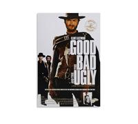juaseehke Póster decorativo de The Good The Bad And The Ugly Clint Eastwood(5) pósteres decorativos para habitación, póster estético para decoración de pared, 60 x 90 cm, estilo 8