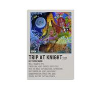 juaseehke Trippie Redd Trip at Knight - Pósteres decorativos en lienzo para habitación, póster estético para decoración de pared, 40 x 60 cm, estilo sin marco