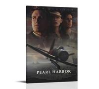 JUAWEYQOEA Pearl Harbor - Póster en lienzo decorativo para pared, pósteres, arte vintage, decoración estética para habitaciones, 50 x 75 cm, estilo marco