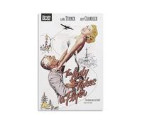 JUAWEYQOEA Póster de La dama toma un volador, lienzo decorativo para pared, pósteres, arte vintage, decoración estética para habitaciones, 40 x 60 cm, estilo sin marco