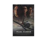 JUAWEYQOEA Póster de Pearl Harbor en lienzo para decoración de pared, pósteres, arte vintage, decoración estética para habitaciones, 30 x 45 cm, estilo sin marco