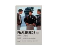 JUAWEYQOEA Póster de Pearl Harbor en lienzo para decoración de pared, pósteres, arte vintage, decoración estética para habitaciones, 40 x 60 cm, estilo sin marco
