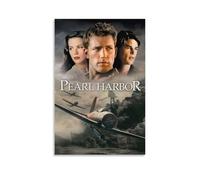 JUAWEYQOEA Póster de Pearl Harbor en lienzo para decoración de pared, pósteres, arte vintage, decoración estética para habitaciones, 40 x 60 cm, estilo sin marco