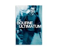 JUAWEYQOEA Póster de The Bourne Ultimatum para decoración de pared, pósteres de arte vintage, decoración estética para habitaciones, 60 x 90 cm, estilo sin marco