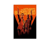 JUAWEYQOEA Póster de The Hitman's Bodyguard en lienzo decorativo para pared, pósteres de arte vintage estético para habitaciones, 50 x 75 cm, estilo sin marco