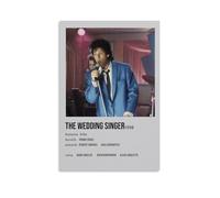 JUAWEYQOEA Póster de The Wedding Singer en lienzo para decoración de pared, pósteres, arte vintage, decoración estética para habitaciones, 30 x 45 cm, estilo sin marco