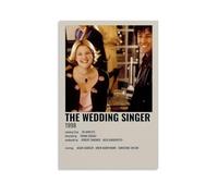 JUAWEYQOEA Póster de The Wedding Singer en lienzo para decoración de pared, pósteres, arte vintage, decoración estética para habitaciones, 30 x 45 cm, estilo sin marco