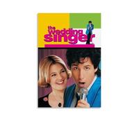 JUAWEYQOEA Póster de The Wedding Singer en lienzo para decoración de pared, pósteres, arte vintage, decoración estética para habitaciones, 30 x 45 cm, estilo sin marco