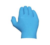 Juba 570 - Guantes deschable Nitrilo , con tacto TALLA, color azul, talla S