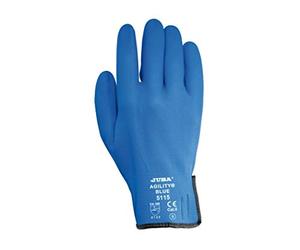 Juba agility-blue - Juego guantes nylon nitrilo talla 8