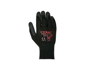 Juba agility-dots - Juego guantes nylon nitrilo talla 9