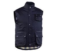 Juba Chaleco multibolsillos 100% algodón, Azul marino, S
