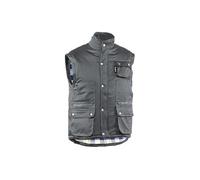 Juba Chaleco multibolsillos 100% algodón, Gris, M