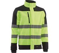 JUBA Chaqueta cortavientos 100% pol.Bandas reflectantes.Amarillo flúor/negro.Hasta fin de existencias - SIZE: XXL