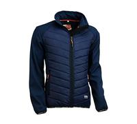 JUBA Chaqueta cortavientos 100% poliéster, con acolchado de Nylon/PU, Marino - SIZE: M