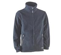 Juba Chaqueta polar forrada con cierre de cremallera 100% poliéster polar de 330 g/m², Marino - SIZE: M